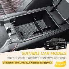 X-TKER dual-layer storage design visible from top access angle.