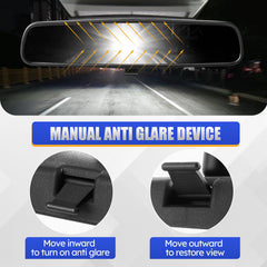 X4XZ interior mirror installs easily, replacing a damaged unit.