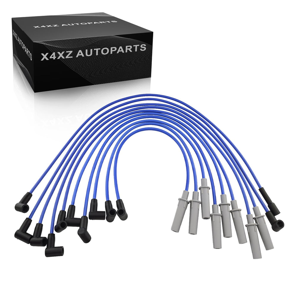 X4XZ 110040 spark plug wire set packaging highlighting complete kit for Dodge Ram