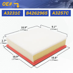 X4XZ A3231C compatibility label confirms correct fit.