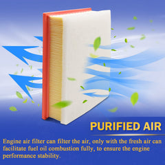 X4XZ A3231C engine protection; reduces intake of dust and debris.