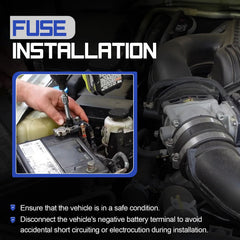 X4XZ Quest battery post clamp promotes quick, secure installation.