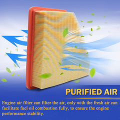 X4XZ CA10465 filter installed in vehicle for cleaner intake air
