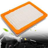 X4XZ CA12260 engine air filter front view showing protective design and dust filtration