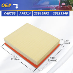 X4XZ CA8756 packaging image communicates value and straightforward installation