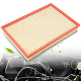 X4XZ CA9401 engine air filter front view for Ram trucks, improved filtration potential