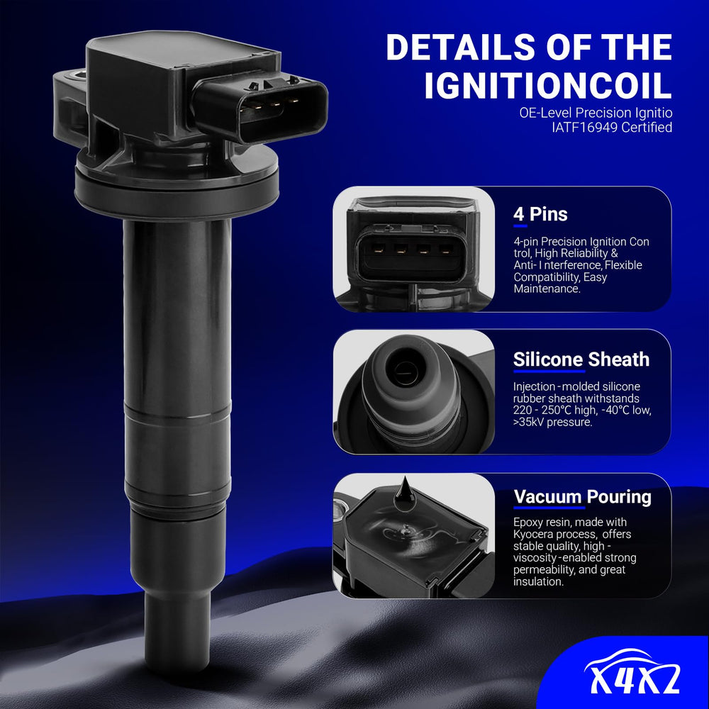X4XZ four-pack kit laid out for easy installation