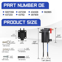 X4XZ fuel primer choke solenoid engine-start performance with smoother operation.