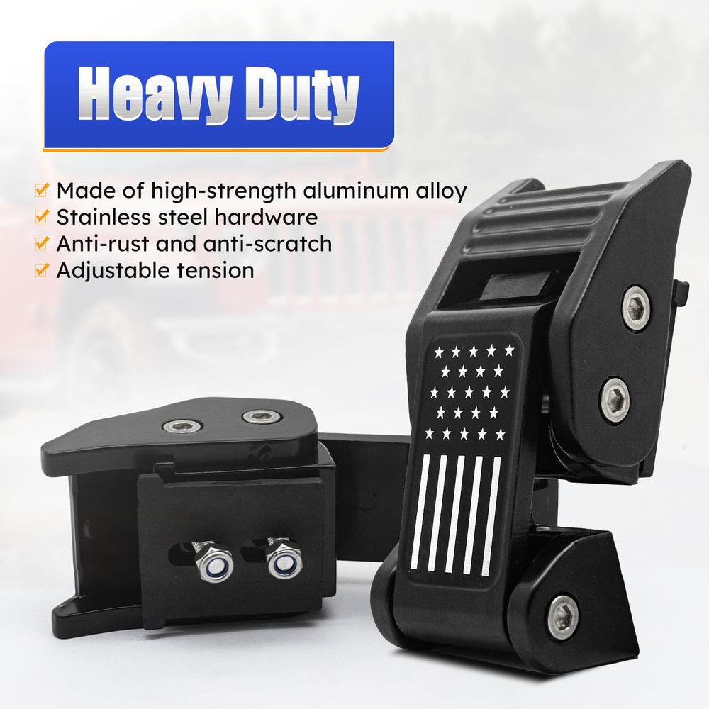 X4XZ aluminum hood latch body close-up highlights corrosion-resistant surface