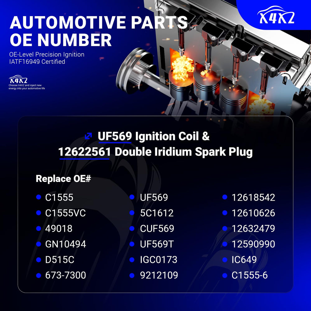 X4XZ Ignition coil pack image for diverse GM vehicle compatibility