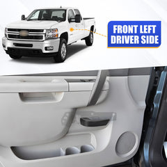 X4XZ left driver door handle kit installed in a vehicle for seamless operation.