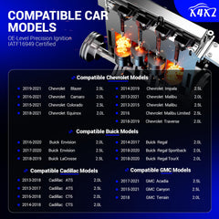 X4XZ LTR6GP8 double iridium spark plug with long life.
