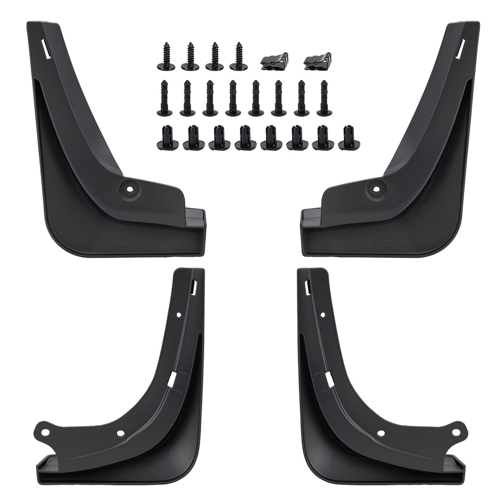 X4XZ mud flaps protect vehicle from gravel and slush on rough roads