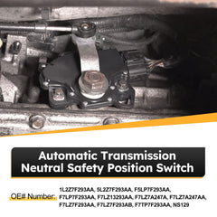 X4XZ neutral safety switch for Mustang, protects against unintended gear engagement