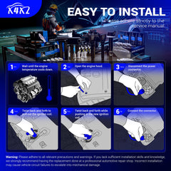 X4XZ OE-replacement parts for straightforward vehicle swap