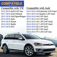 X4XZ oil separator installation bolts and nuts simplify mounting on VW and Audi.