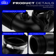 X4XZ packaging includes air intake hose for quick replacement.