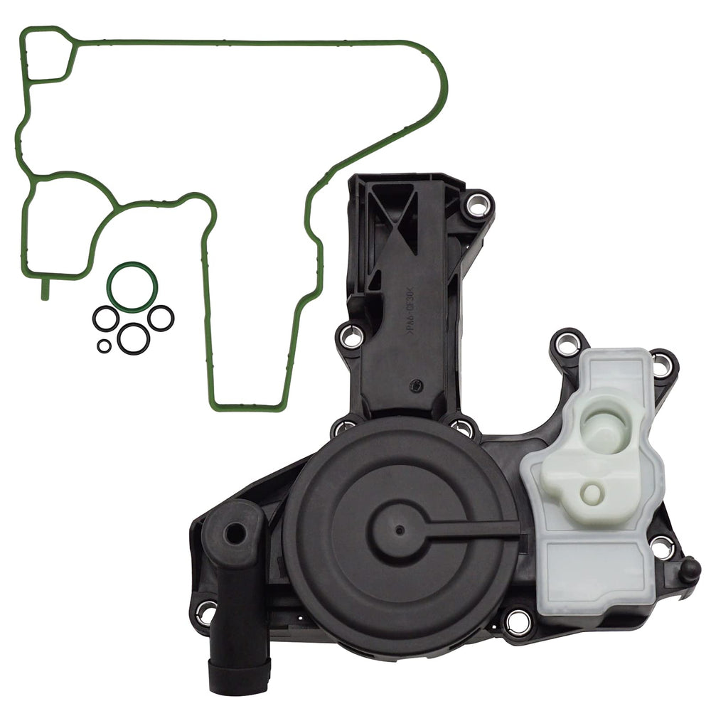 X4XZ PCV valve crankcase vent separator close-up; durable design for emissions control.