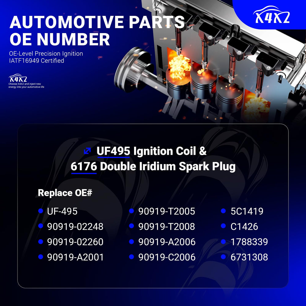 X4XZ six-pack kit delivers a complete replacement solution.