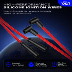 X4XZ black straight boots on blue wires illustrating HEI design compatibility