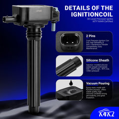 X4XZ UF648 packaging includes six coil packs and six plugs.