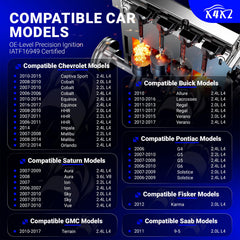 X4XZ XP5263 double iridium spark plug for consistent firing and long life