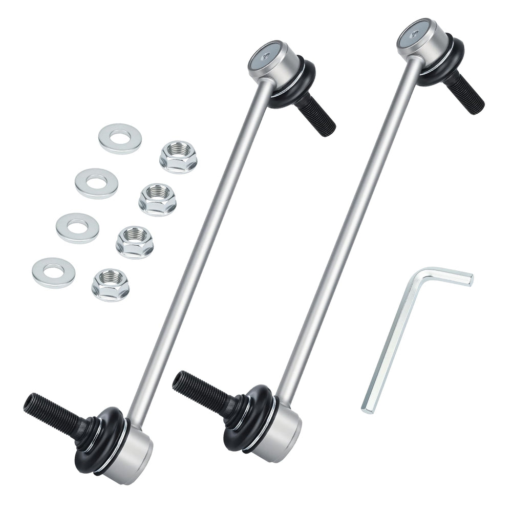 X4XZ zinc-nickel stabilizer sway bar link front view enhances stability