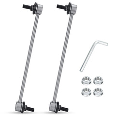 X4XZ zinc-nickel front stabilizer sway bar link ready for installation to improve stability.
