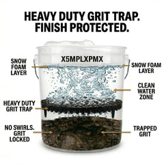X5MPLXPMX 297-hole filtration core sinks quickly for steady water flow.
