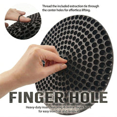 X5MPLXPMX dual-dirt funnels trap grit to prevent swirl.