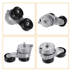 X AUTOHAUX pulley in Ridgeline under-hood, keeps belt at correct tension.