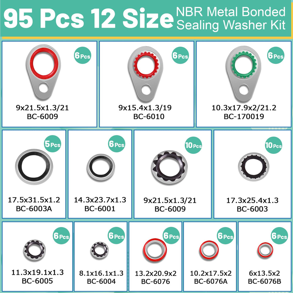 XBVV compressor port seal delivers durable sealing for reliable A/C performance.