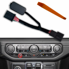 Xcarpad Auto Start Stop Eliminator package for Jeep Wrangler JL/JLU ready for install