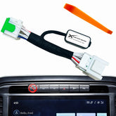 Xcarpad Auto Start Stop Eliminator for Ford F-150, 2021–2025, reduces restarts.