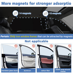XCBYT rear-right shade enhances privacy while parked.
