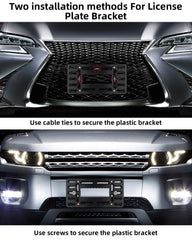 XCLPF universal bumper mount adapter expands fit
