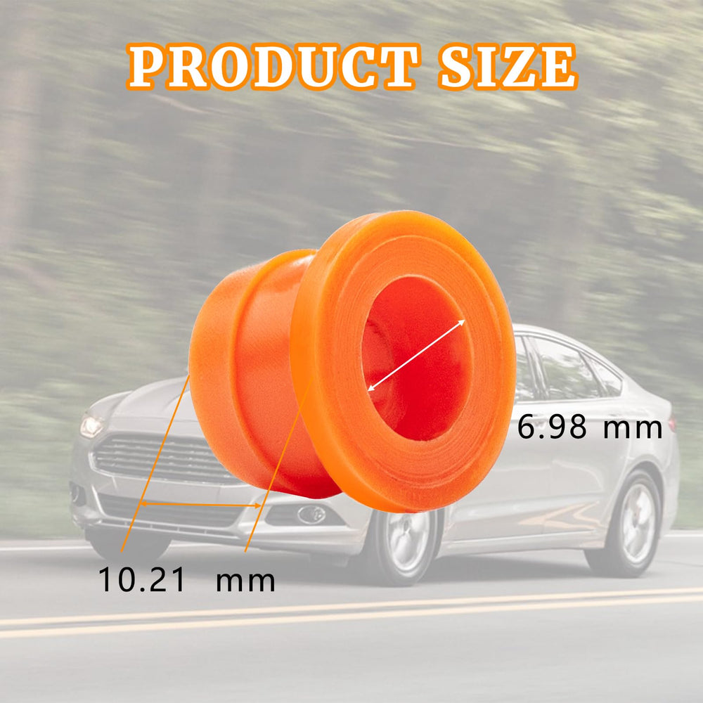 XDDPRO shift linkage bushing close-up reveals durable plastic construction for longevity