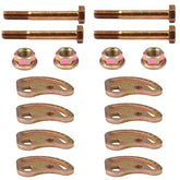 XDDPRO upper control arm alignment cam bolt kit unboxed, showing contents
