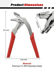 XENIVO clip remover compatible with most car clips shown in a vehicle dash