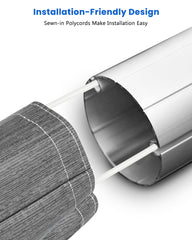 Xenjum RV awning fabric complete kit includes all replacement parts.