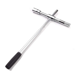 Xergur 23in extended lug wrench showing long reach for powerful lug loosening