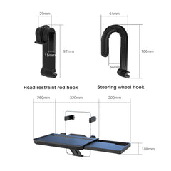 XERGUR included fixed strap enhances desk stability