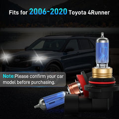 XFLHEHD low-beam bulbs delivering crisp illumination for safer urban driving.