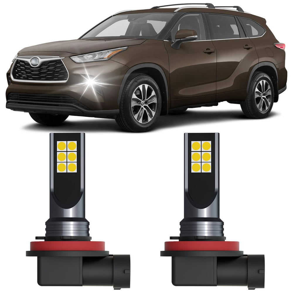 XFLHEHD Highlander fog light bulbs ready for quick replacement