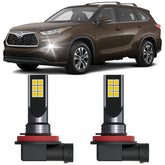 XFLHEHD Highlander fog light bulbs ready for quick replacement