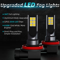 XFLHEHD long-lasting fog lights deliver up to 30,000 hours