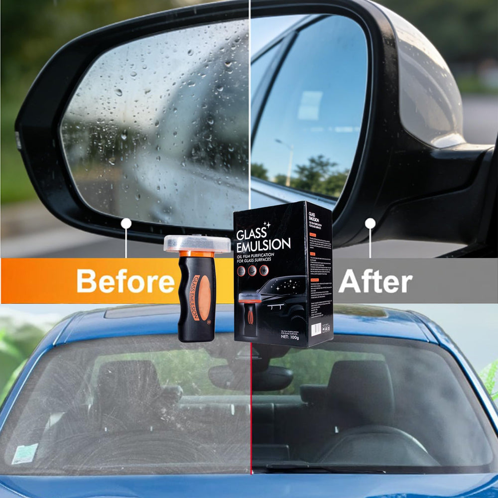 XFYVIKR Oil Film Cleaning Brush Head for tough grime on glass.