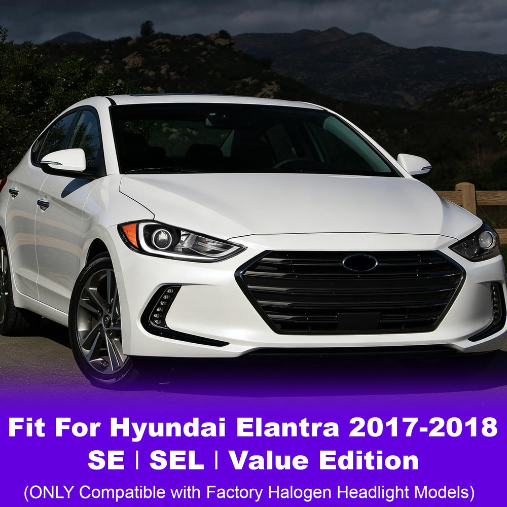 XGWZ Elantra 2017-2018 headlight with durable build for daily use