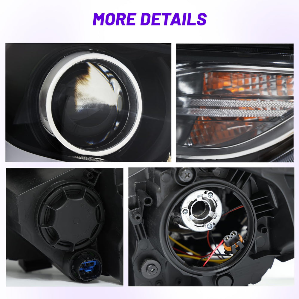 XGWZ Elantra 2017-2018 headlights in use for improved night-driving visibility