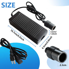 Xhorse converter in car use powering tire inflator and other 12V gear.